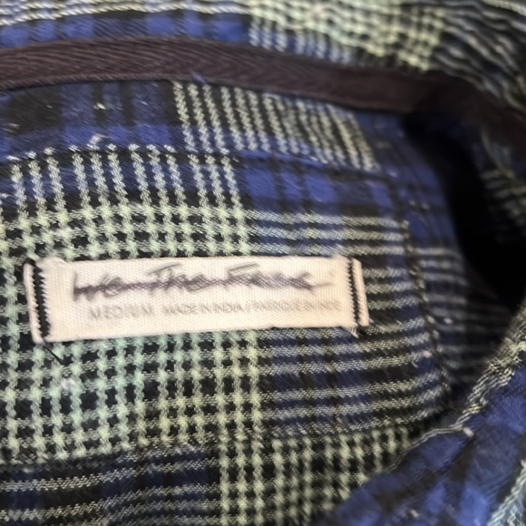 Free people Plaid Shirt - Picture 5 of 5